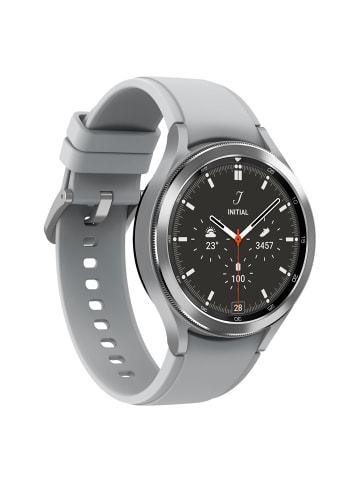 Samsung Smartwatch R885 Galaxy Watch 4 Classic (46mm) LTE in silber