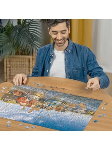 Ravensburger Ravensburger Puzzle 1.000 Teile Romantische Hafenwelt von Ahrenshoop in bunt
