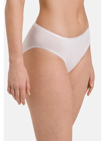 Hanro Midi Slip Cotton Seamless in Weiß