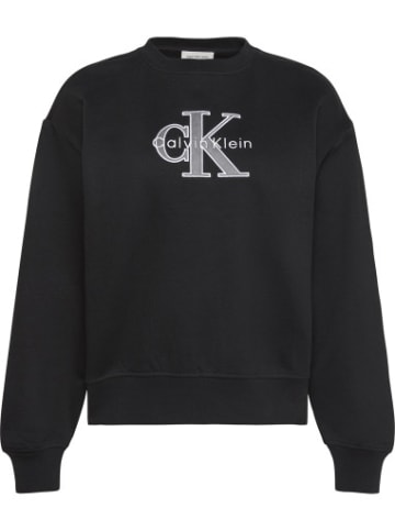 Calvin Klein Sweatshirt in Schwarz