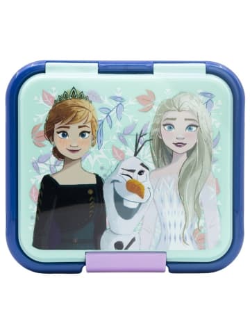Disney Disney Frozen Kinder Brotdose – Lunchbox Pausenbox Schulbrotbox in Blau