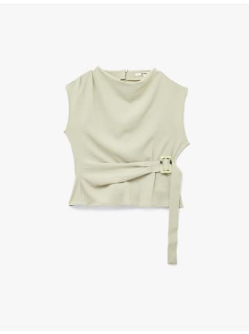 KOTON BLUSE SS in Bunter Salbei