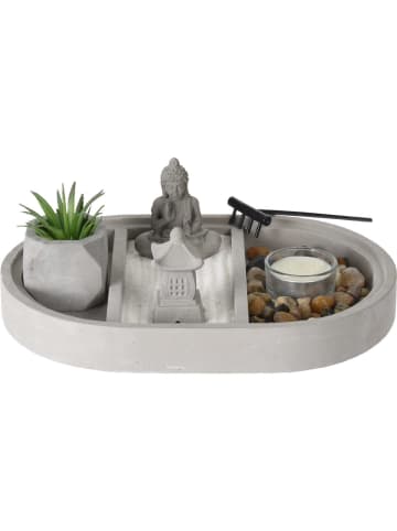 Home&Styling Collection Zen-Garten in grau