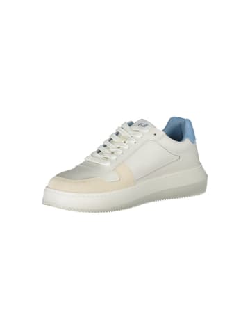 Calvin Klein Weiße Leder-Sneaker