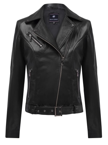 Felix Hardy Lederjacke in Schwarz