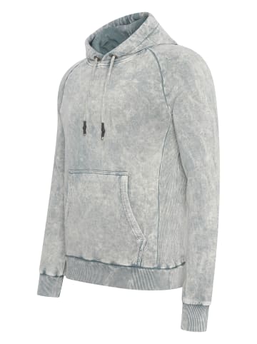 Rusty Neal Verwaschener Kapuzenpullover in Grau