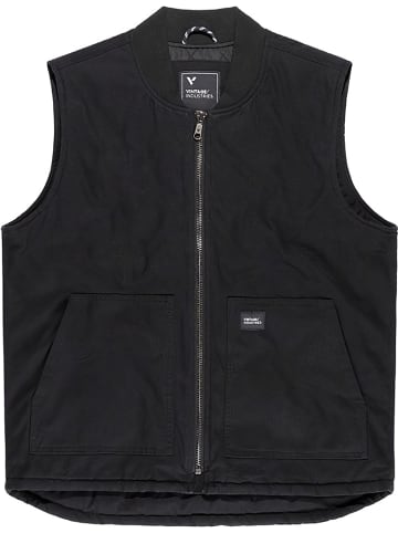 Vintage Industries Weste "Hallet Bodywarmer" in Schwarz
