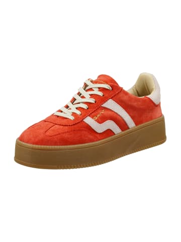 Gant Plateau Sneaker in Orange