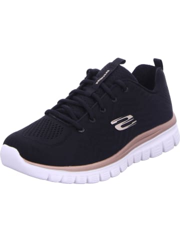 Skechers Schnürhalbschuh in schwarz