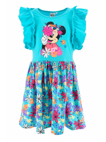 Disney Minnie Mouse Kleid ärmellos Sommer in Blau