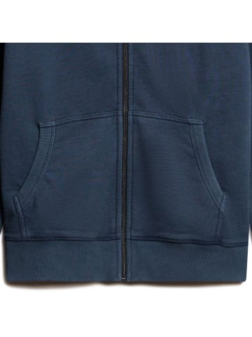 Superdry Sweatjacke in Blau