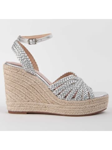 Montevita Sandalen Keilsandalen Sparta Salia3 in Silber