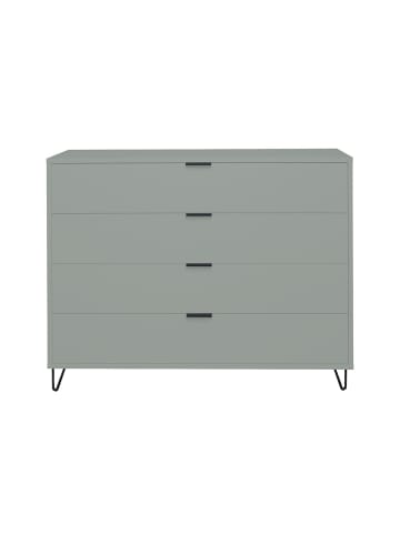 58 aufm Kessel KOMMODE Erna 119x45x102 Pinie Green matt Lack