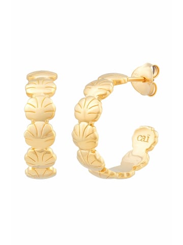 caï Ohrringe für Erwachsene in gelb