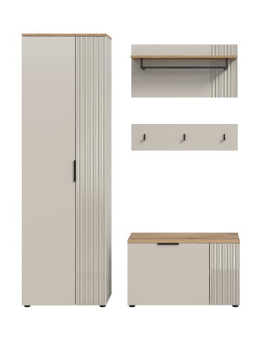 ebuy24 Garderobenmöbel Slide Kaschmir 155 x 36 cm