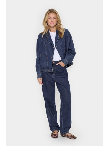 SAINT TROPEZ Jeans JoannSZ Lockere Passform in Medium Blue Denim