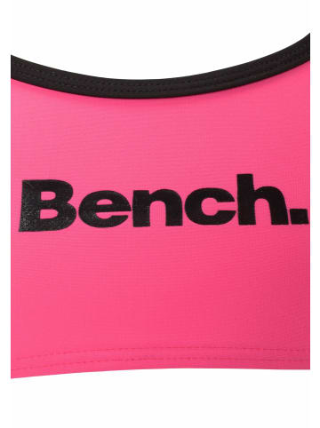 Bench Bustier-Bikini in pink-schwarz