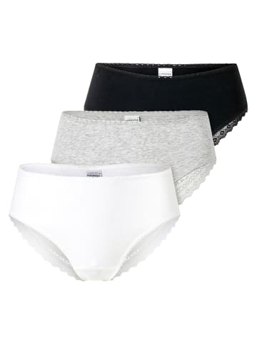 Schiesser 3er Pack Brazilian Slips Modern Multipacks in Mehrfarbig