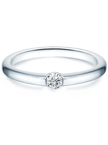 Trilani Ring Sterling Silber Zirkonia in silber