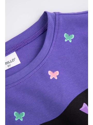 Coccodrillo Langarmshirt in violett