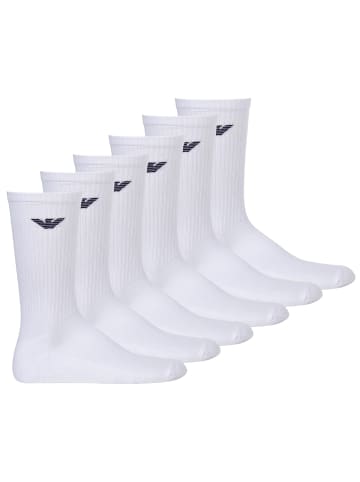 Emporio Armani Socken 6er Pack in Weiß