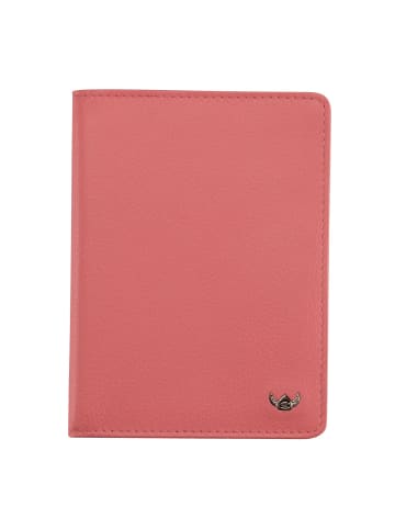 Golden Head Madrid Ausweisetui RFID Schutz Leder 9 cm koralle
