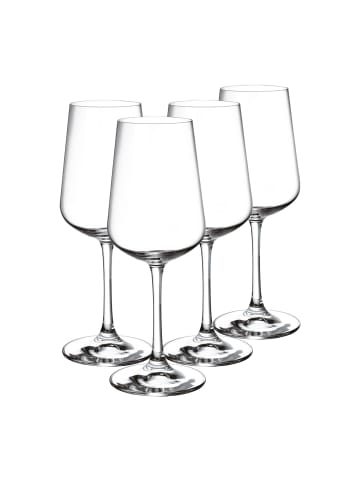 Villeroy & Boch 4er Set Weißweingläser Ovid 380 ml in transparent