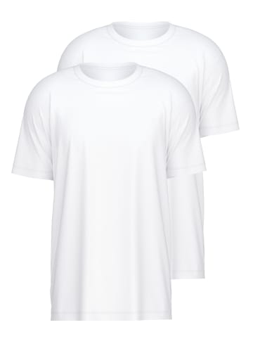 Calida T-Shirt, 2er-Pack in weiss