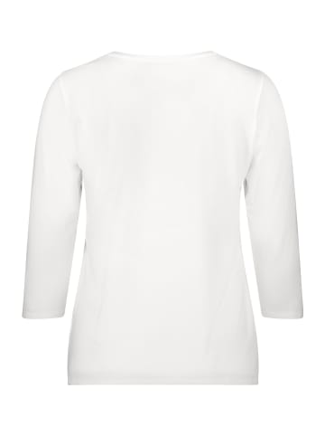 Betty Barclay Basic Shirt mit Placement in Rohweiß