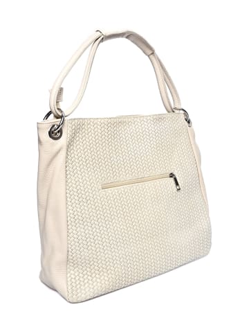 Luisa Vannini Henkeltasche in Beige