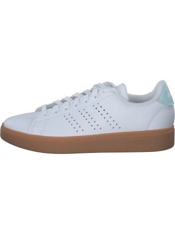 adidas Schnürschuhe in white/white/halo mint