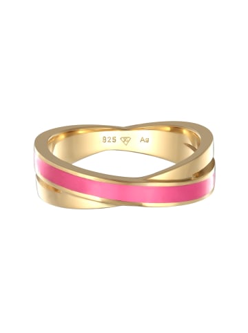 Elli Ring 925 Sterling Silber in Pink