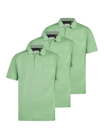 Redmond Poloshirt Basic in Hellgrün