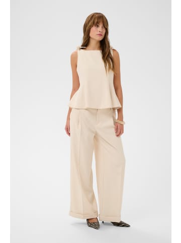 CULTURE Ärmellose Bluse CUnalina Feminine in Whitecap