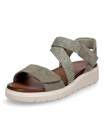 Tamaris Sandale in Khaki