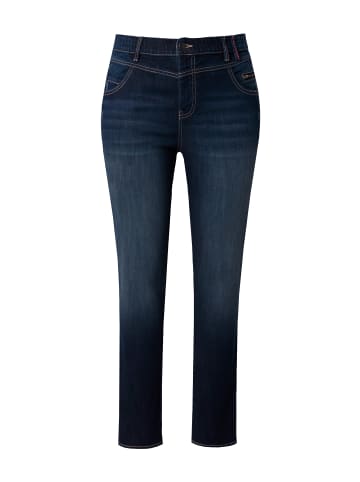 LAURASØN Jeans in dark blue denim