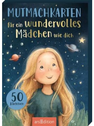 ars edition Buch - Mutmachkarten für ein wundervolles Mädchen wie dich