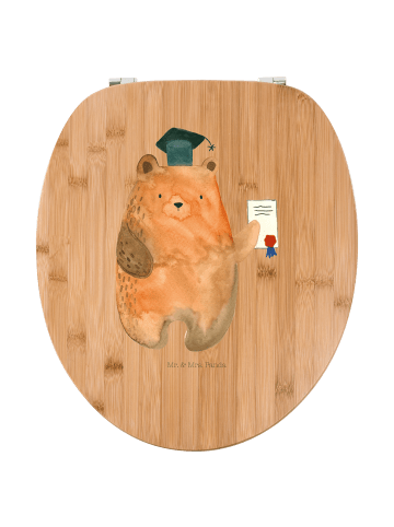 Mr. & Mrs. Panda WC Brille Bär Prüfung ohne Spruch in Braun