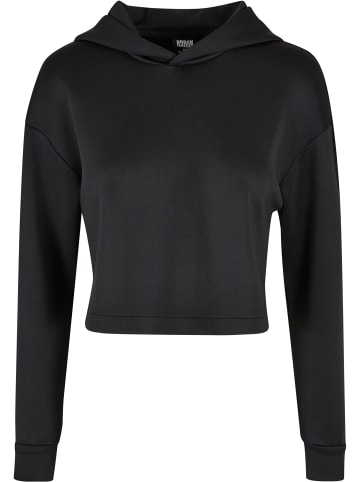 Urban Classics Urban Classics Damen Ladies Short Scuba Hoody in black