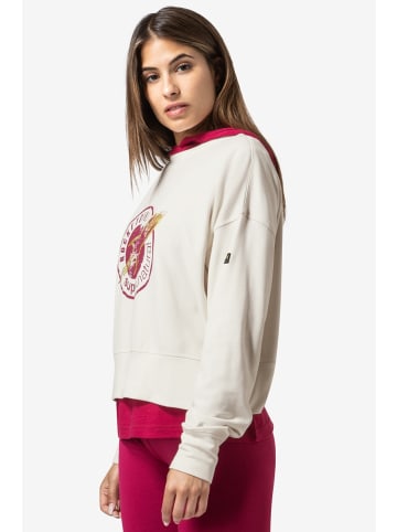super.natural Merino Sweatshirt W ROCKET260 CREWNECK SWEATER in weiß