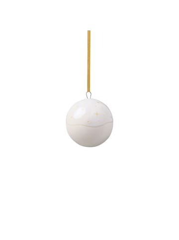 like. by Villeroy & Boch Ornament Kugel Winter Glow in in beige