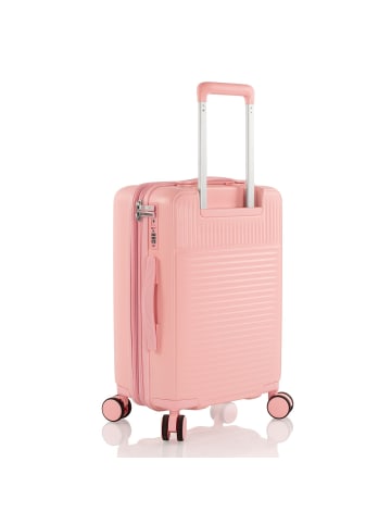 Heys Pastel 4 Rollen Kabinentrolley S 53 cm mit Dehnfalte blush