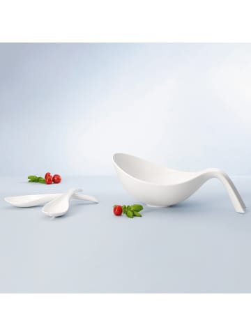 Villeroy & Boch 3-tlg. Salat-Set Flow in Weiß – in weiß