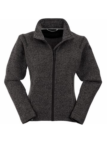 Maul Sport Strickfleecejacke Brixen in Schwarz