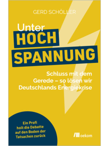 oekom Buch - Unter Hochspannung
