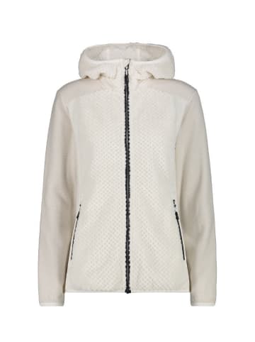 cmp Fleecejacke in weiss