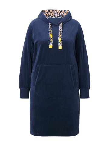 LAURASØN Midikleid in navyblau