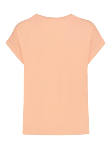 Eight2Nine Rundhals T-Shirt Kurzarm Spruchprint Regular Fit in Orange