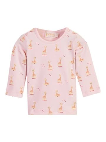 TOY Sophie die Giraffe Shirt langarm Giraffen in Rosa