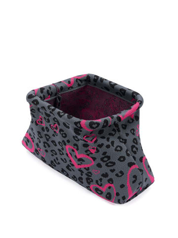 myMo Women Clutch in Grey Leo